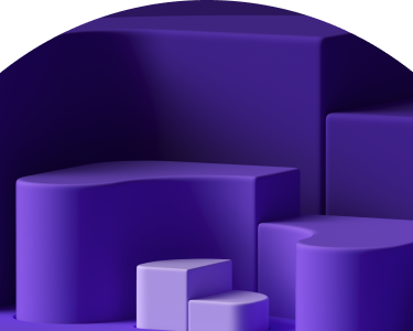 purple 3d animation