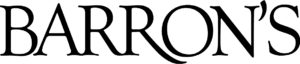Barron's black logo