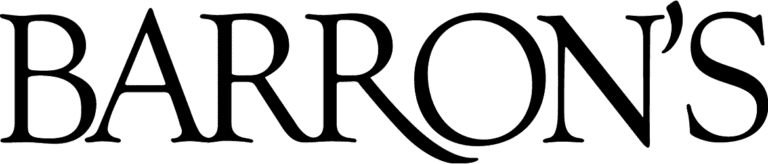 Barron's black logo