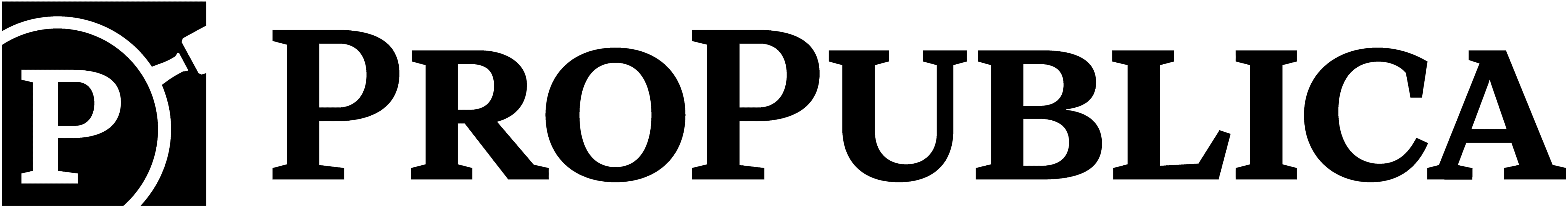 ProPublica black logo