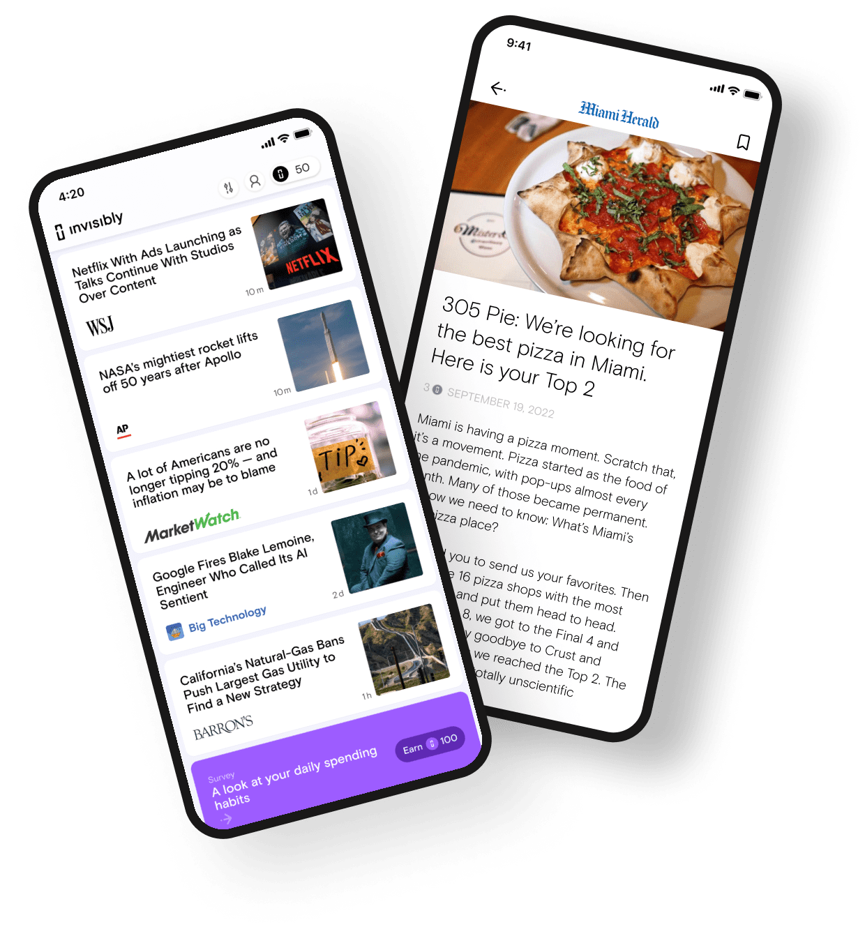 iPhone Mockup — Two Devices
