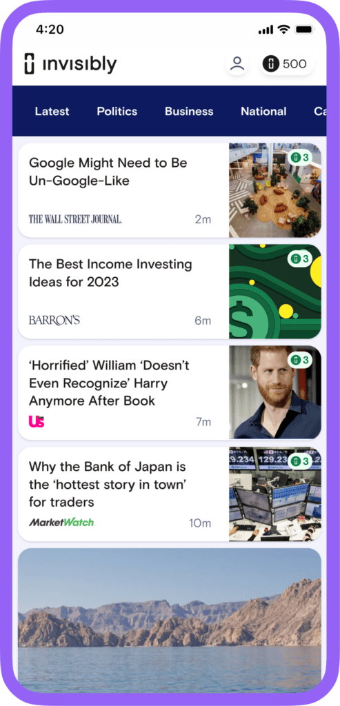 Invisibly App
