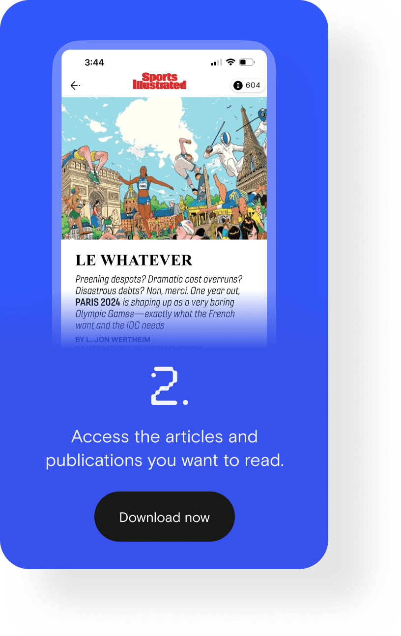 2. Access the articles and publications you want to read.