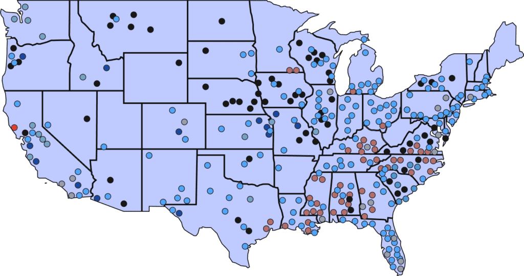 Regional News Locations