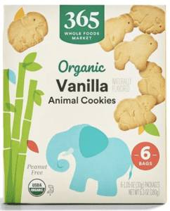 365 Whole Foods Vanilla Animal Cookies