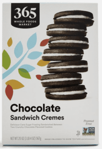 365 Whole Foods Chocolate Sandwich Cremes